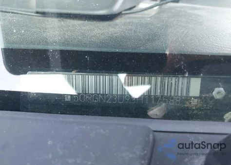 2003 Hummer H2 z USA, uszkodzony, nr VIN 5GRGN23U93H117588